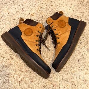 Polo Ralph Lauren Bearsted Hiking Style Casual Boots Camel Tan Size 9